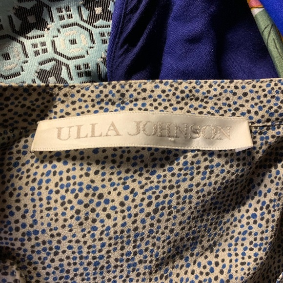 Ulla Johnson Short Sleeve Dot Mini Dress - Picture 6 of 7